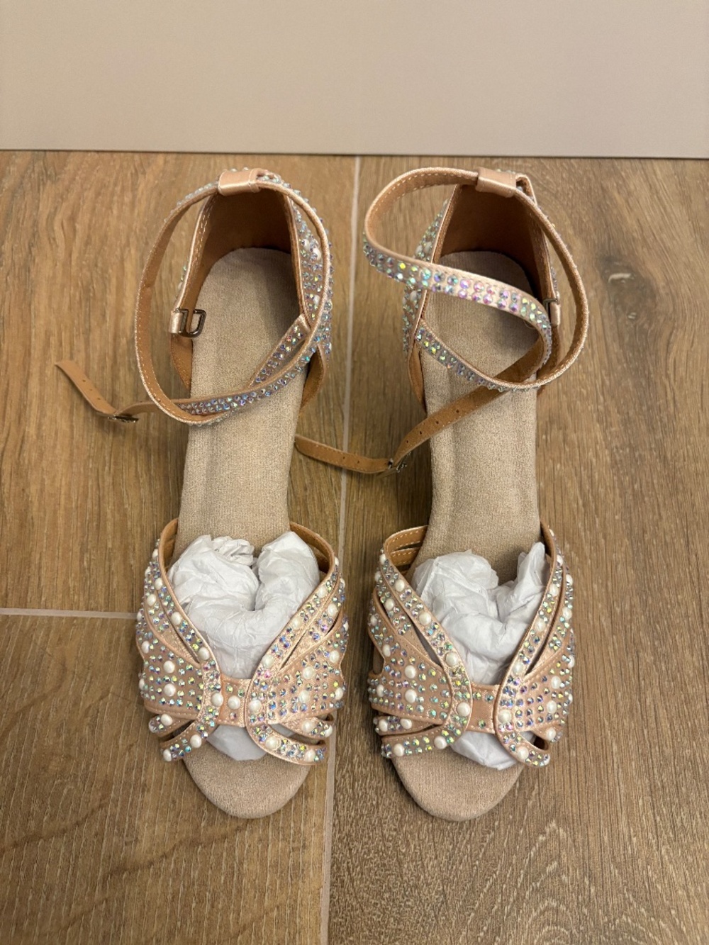 Women Rhinestones Dance Shoes